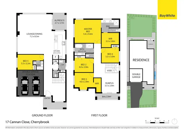 Floorplan of Homely house listing, 17 Cannan Close, Cherrybrook NSW 2126