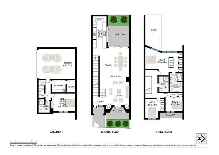 Floorplan of Homely house listing, 1A Heeley Street, Paddington NSW 2021