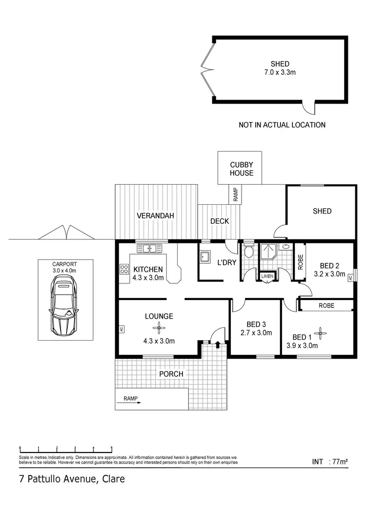 Floorplan of Homely house listing, 7 Pattullo Avenue, Clare SA 5453