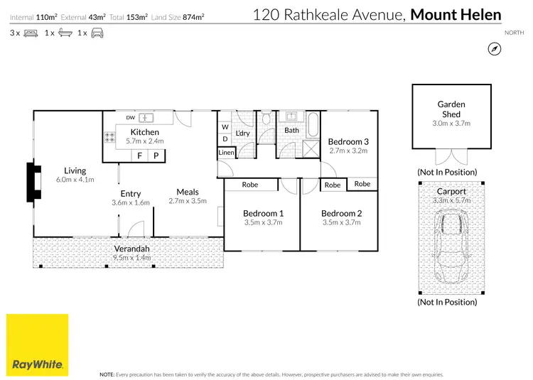 Floorplan of Homely house listing, 120 Rathkeale Avenue, Mount Helen VIC 3350