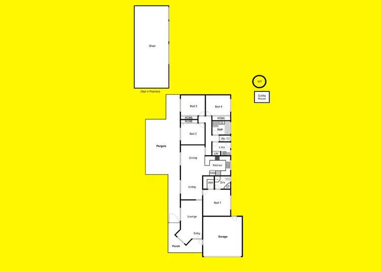 Floorplan of Homely house listing, 35 Scott Street, Ouyen VIC 3490