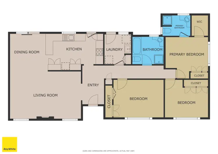 Floorplan of Homely house listing, 6 The Centre Way, Mildura VIC 3500