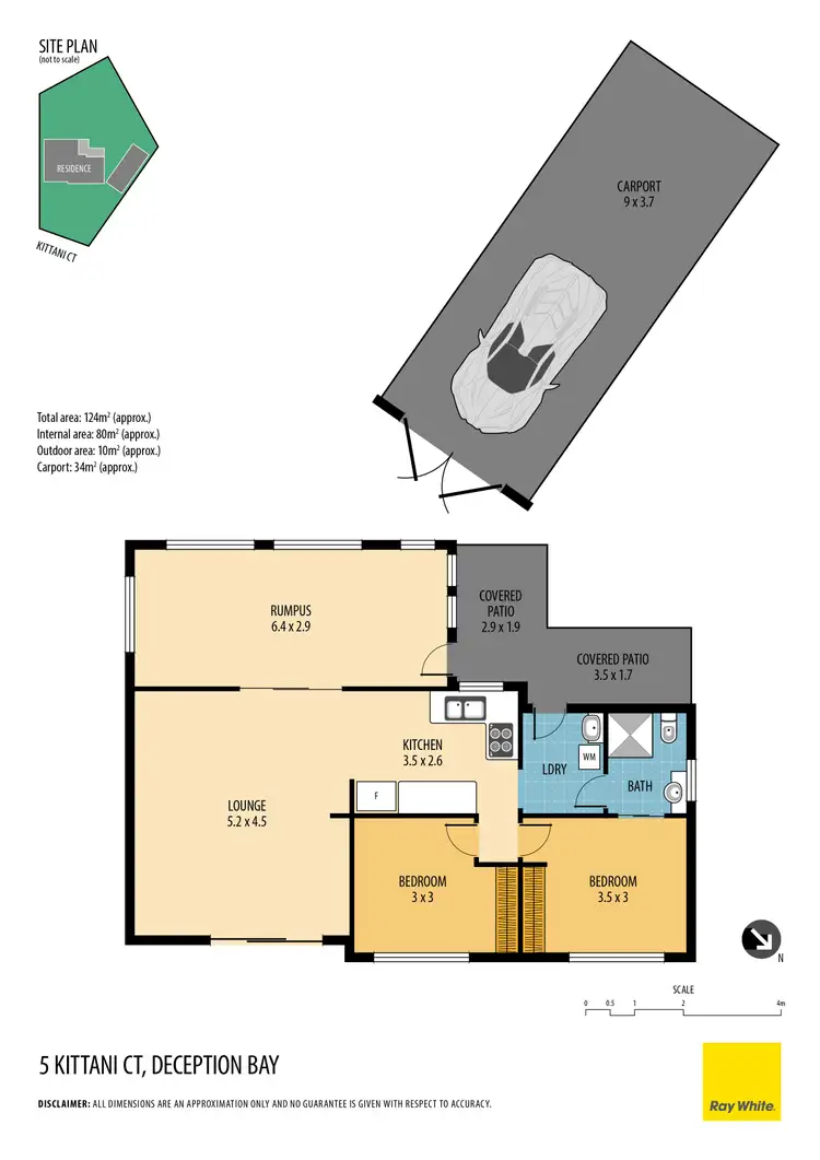 Floorplan of Homely house listing, 5 Kittani Court, Deception Bay QLD 4508