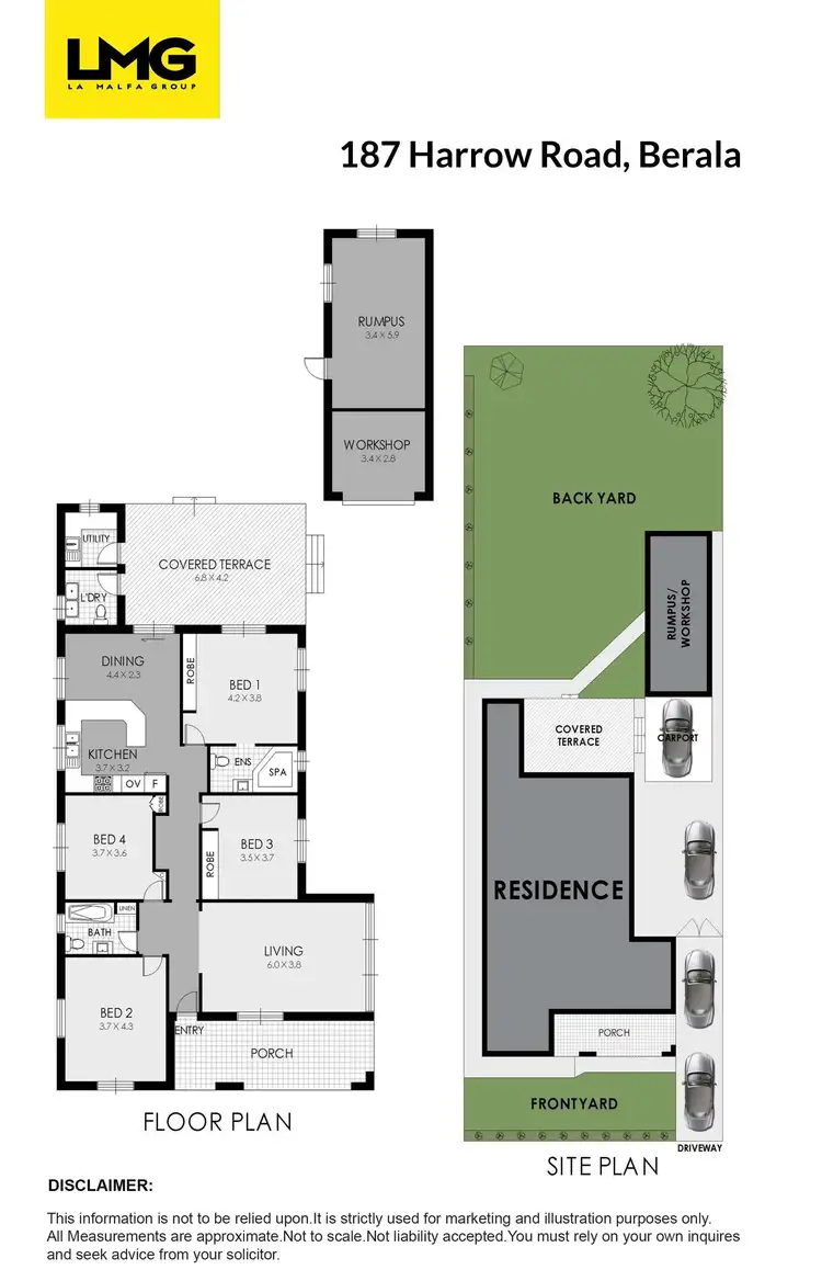 Floorplan of Homely house listing, 187 Harrow Road, Berala NSW 2141