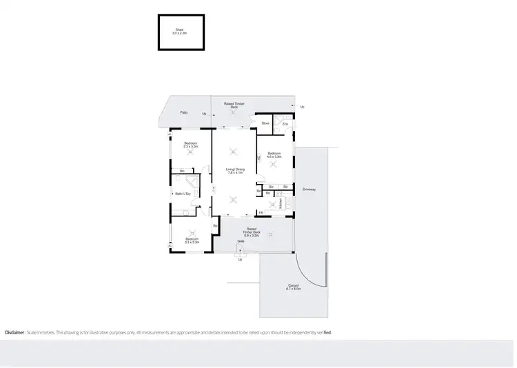 Floorplan of Homely house listing, 3 Wallaby Way, Djugun WA 6725