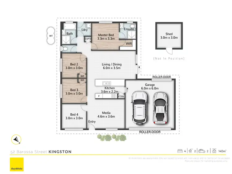 Floorplan of Homely house listing, 52 Barossa Street, Kingston QLD 4114