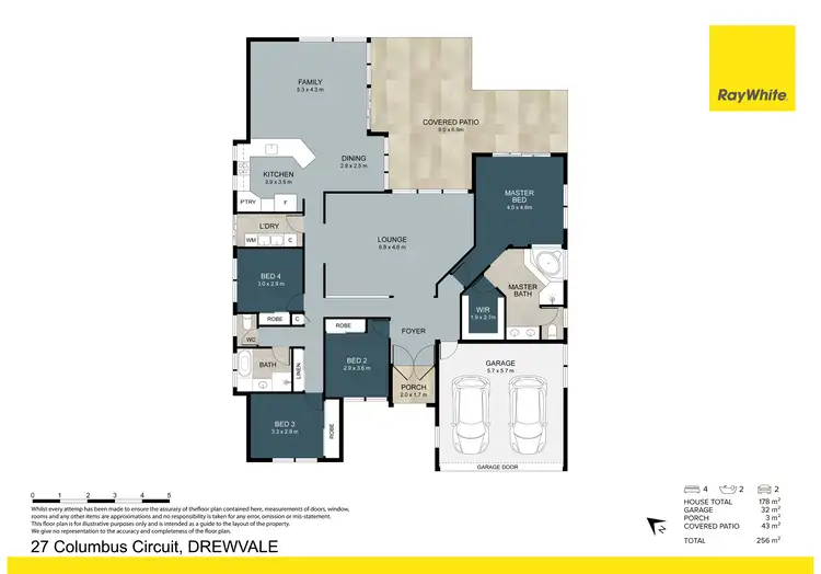 Floorplan of Homely house listing, 27 Columbus Circuit, Drewvale QLD 4116