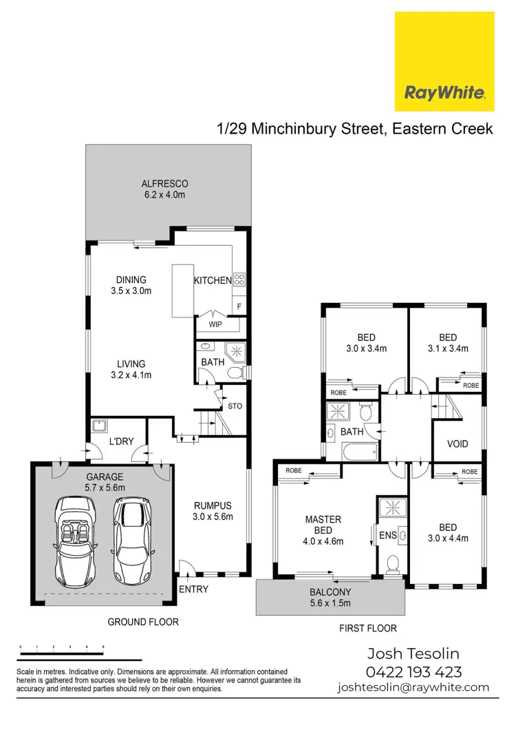 Floorplan of Homely house listing, 1/29 Minchinbury Street, Eastern Creek NSW 2766