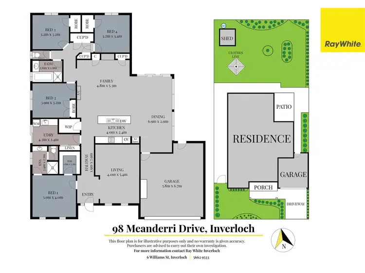 Floorplan of Homely house listing, 98 Meanderri Drive, Inverloch VIC 3996