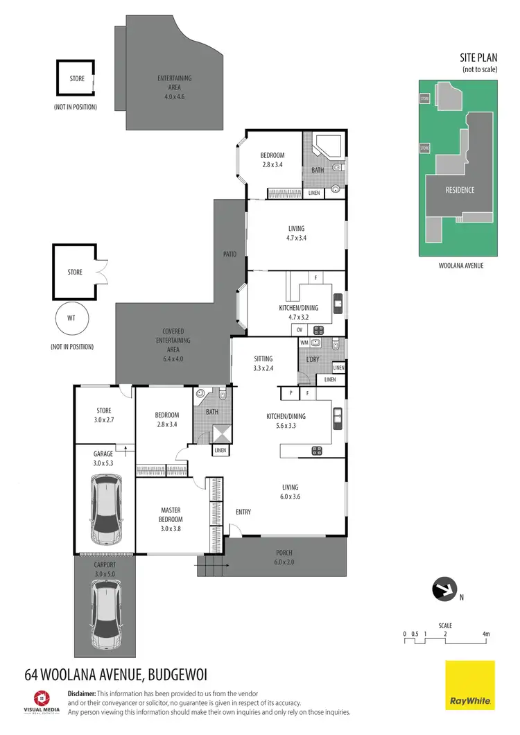 Floorplan of Homely house listing, 64 Woolana Avenue, Budgewoi NSW 2262