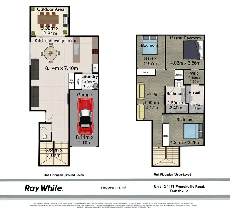 Floorplan of Homely apartment listing, 12/175 Frenchville Road, Frenchville QLD 4701
