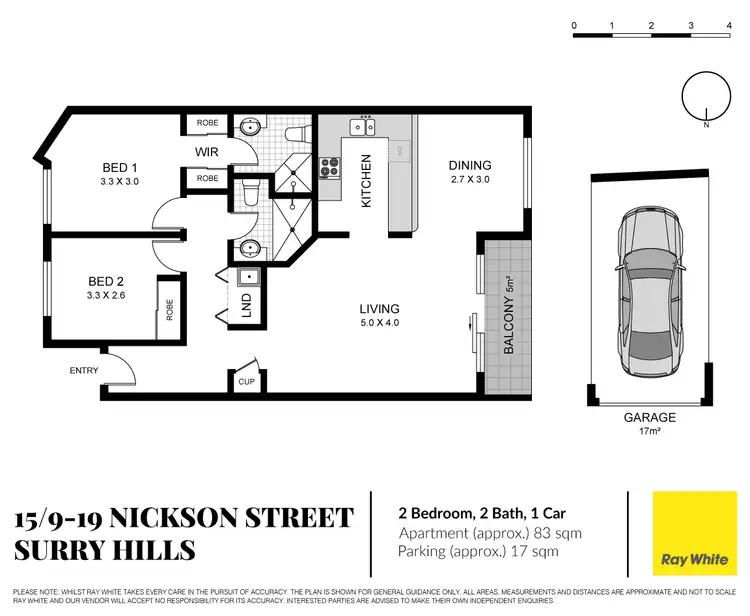 Floorplan of Homely apartment listing, 15/9-19 Nickson Street, Surry Hills NSW 2010