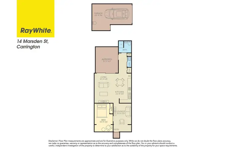 Floorplan of Homely house listing, 14 Marsden Street, Carrington NSW 2294
