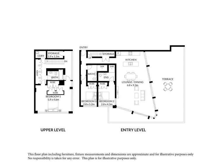 Floorplan of Homely apartment listing, 909/2 York Street, Sydney NSW 2000