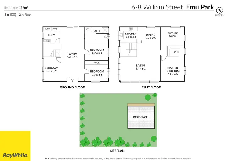 Floorplan of Homely house listing, 6-8 William Street, Emu Park QLD 4710