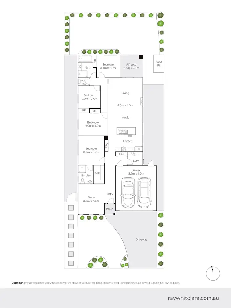 Floorplan of Homely house listing, 188 Warralily Boulevard, Armstrong Creek VIC 3217