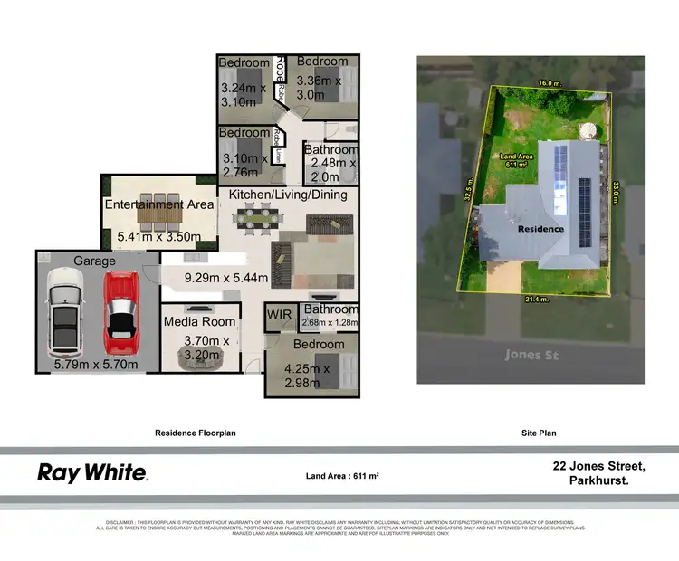 Floorplan of Homely house listing, 22 Jones Street, Parkhurst QLD 4702