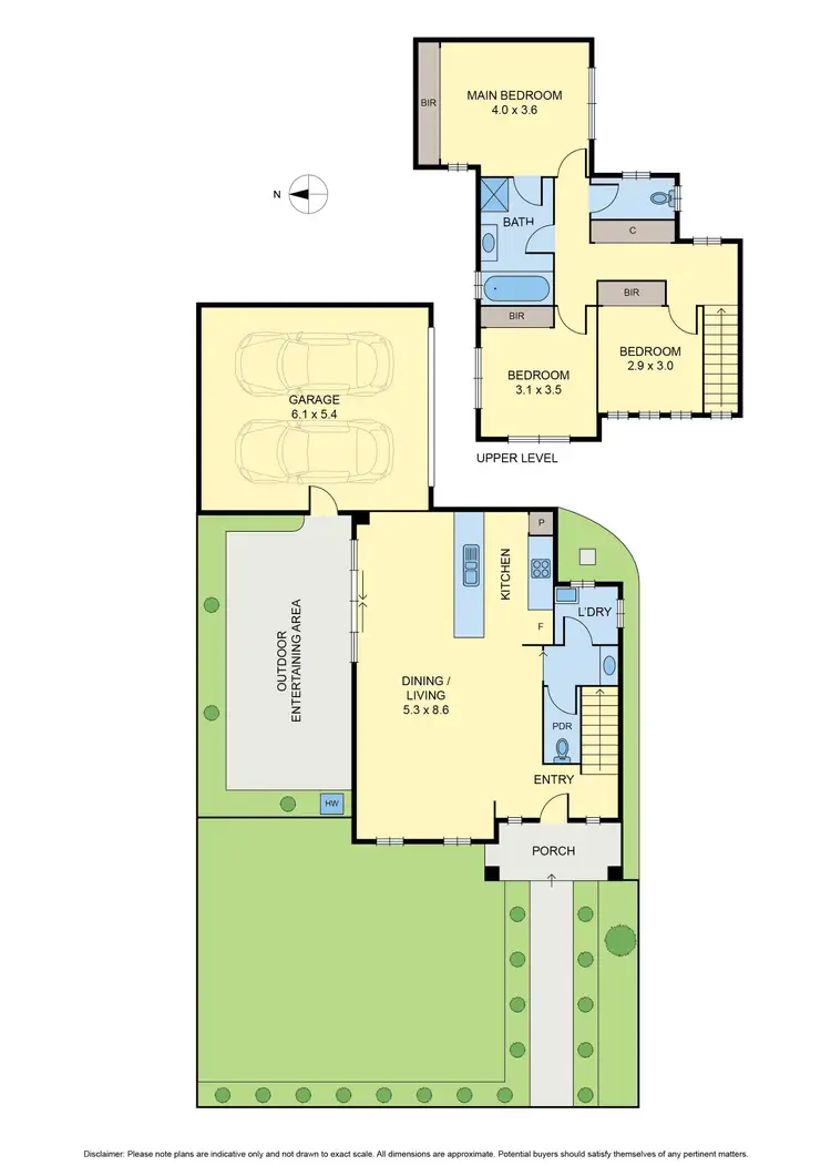 Floorplan of Homely house listing, 1/84 Maude Avenue, Glenroy VIC 3046