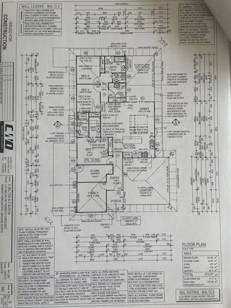 Floorplan of Homely house listing, 49 Tomarito Crescent, Bilingurr WA 6725
