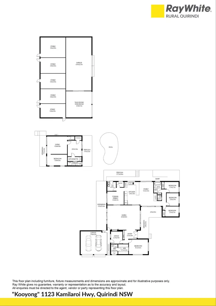Floorplan of Homely rural property listing, 1123 Kamilaroi Highway, Quirindi NSW 2343