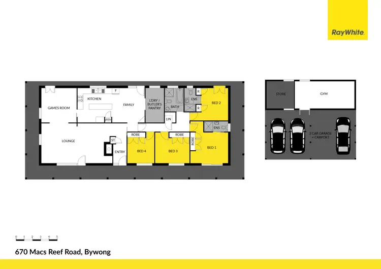 Floorplan of Homely rural property listing, 670 Macs Reef Road, Bywong NSW 2621