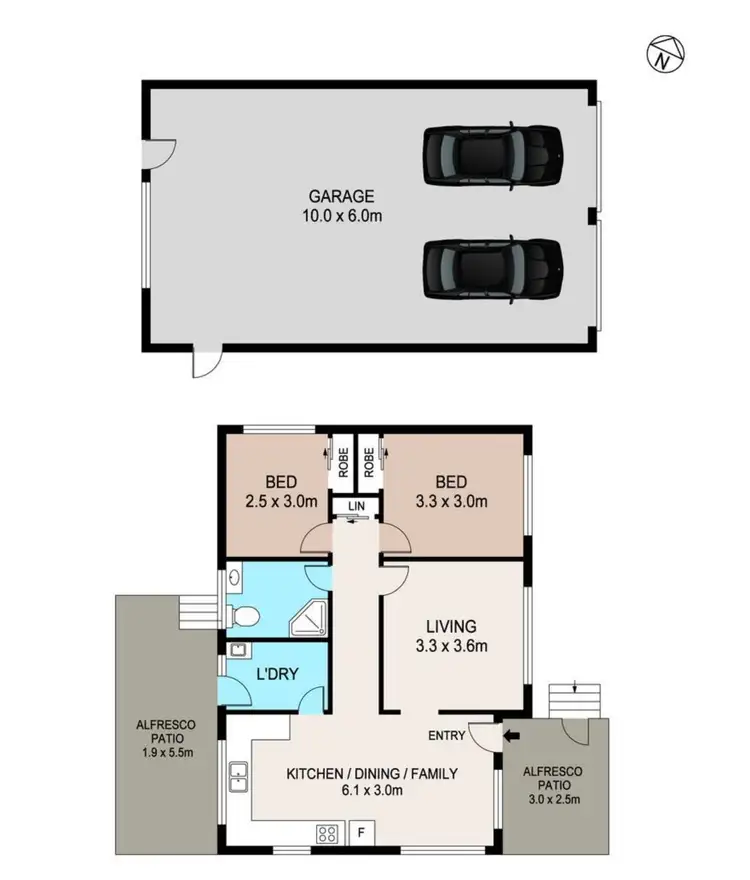 Floorplan of Homely house listing, 23 Pecks Road, North Richmond NSW 2754