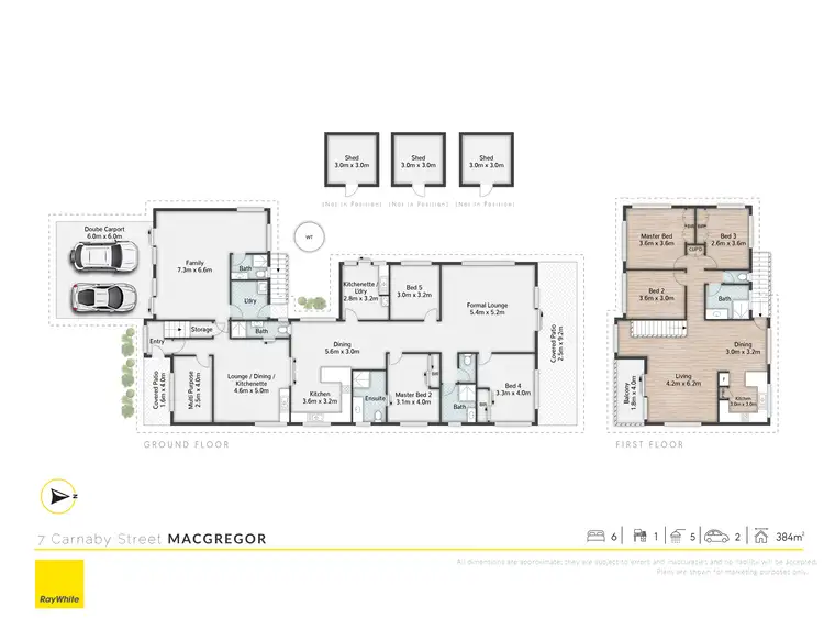Floorplan of Homely house listing, 7 Carnaby Street, Macgregor QLD 4109