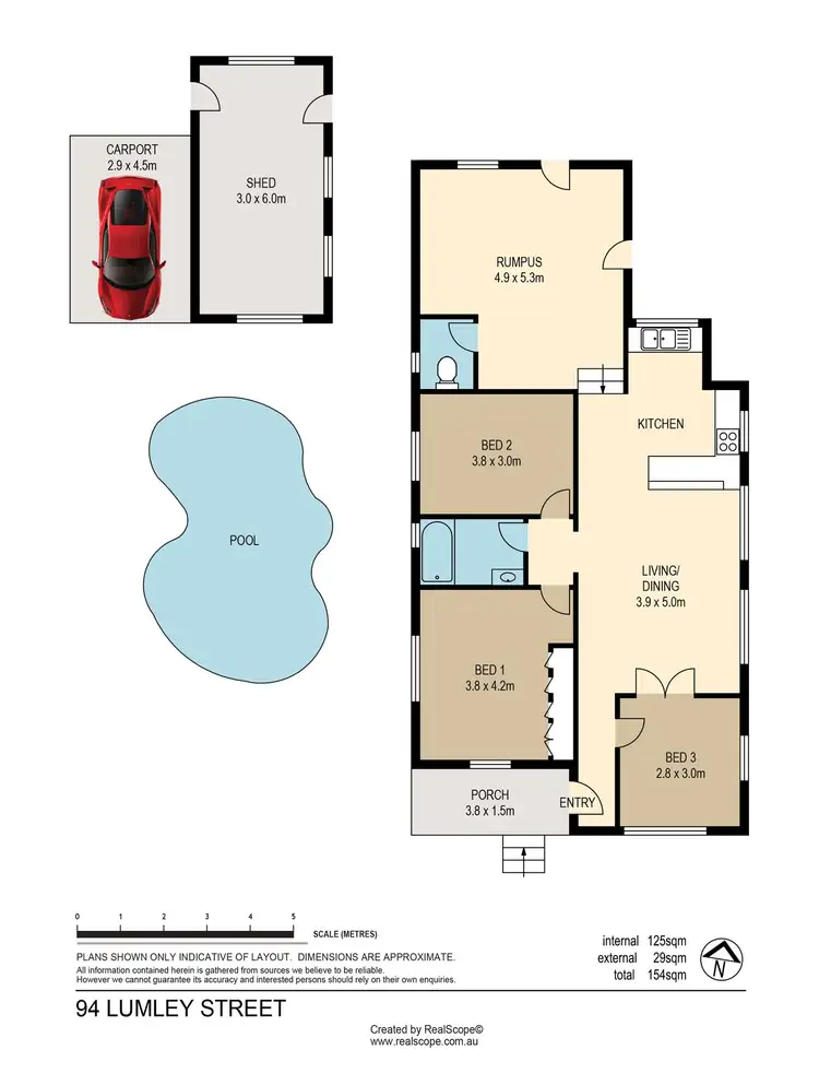 Floorplan of Homely house listing, 94 Lumley Street, Upper Mount Gravatt QLD 4122
