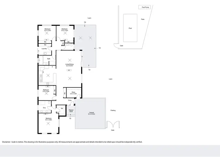 Floorplan of Homely house listing, 5 Dunnart Crescent, Djugun WA 6725