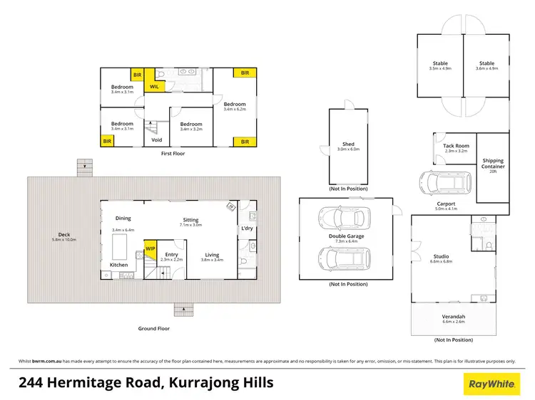 Floorplan of Homely rural property listing, 244 Hermitage Road, Kurrajong Hills NSW 2758