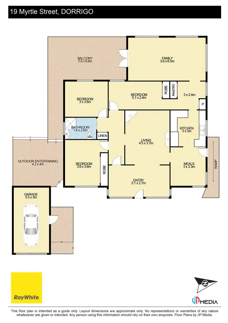 Floorplan of Homely house listing, 19 Myrtle Street, Dorrigo NSW 2453