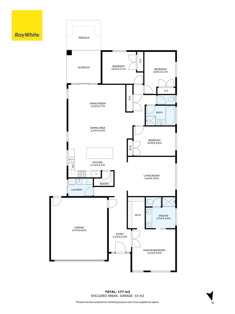 Floorplan of Homely other listing, 17 Webber Drive, Deanside VIC 3336