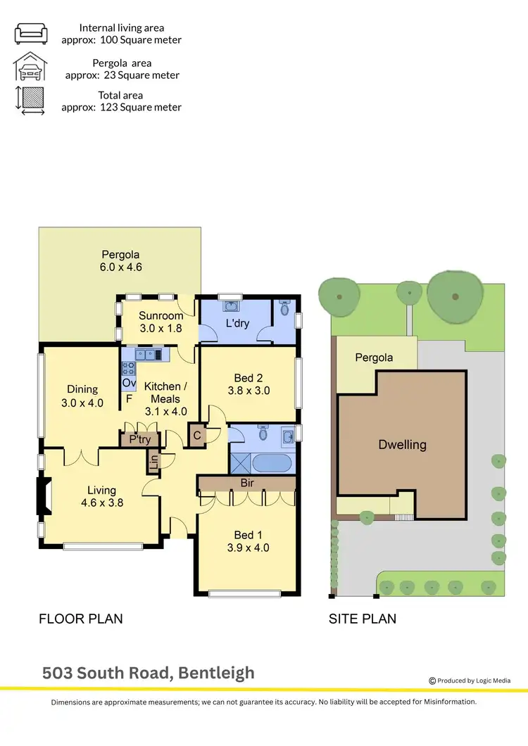 Floorplan of Homely house listing, 503 South Road, Bentleigh VIC 3204