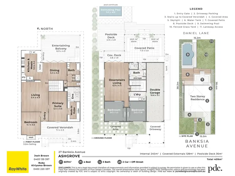 Floorplan of Homely house listing, 27 Banksia Avenue, Ashgrove QLD 4060