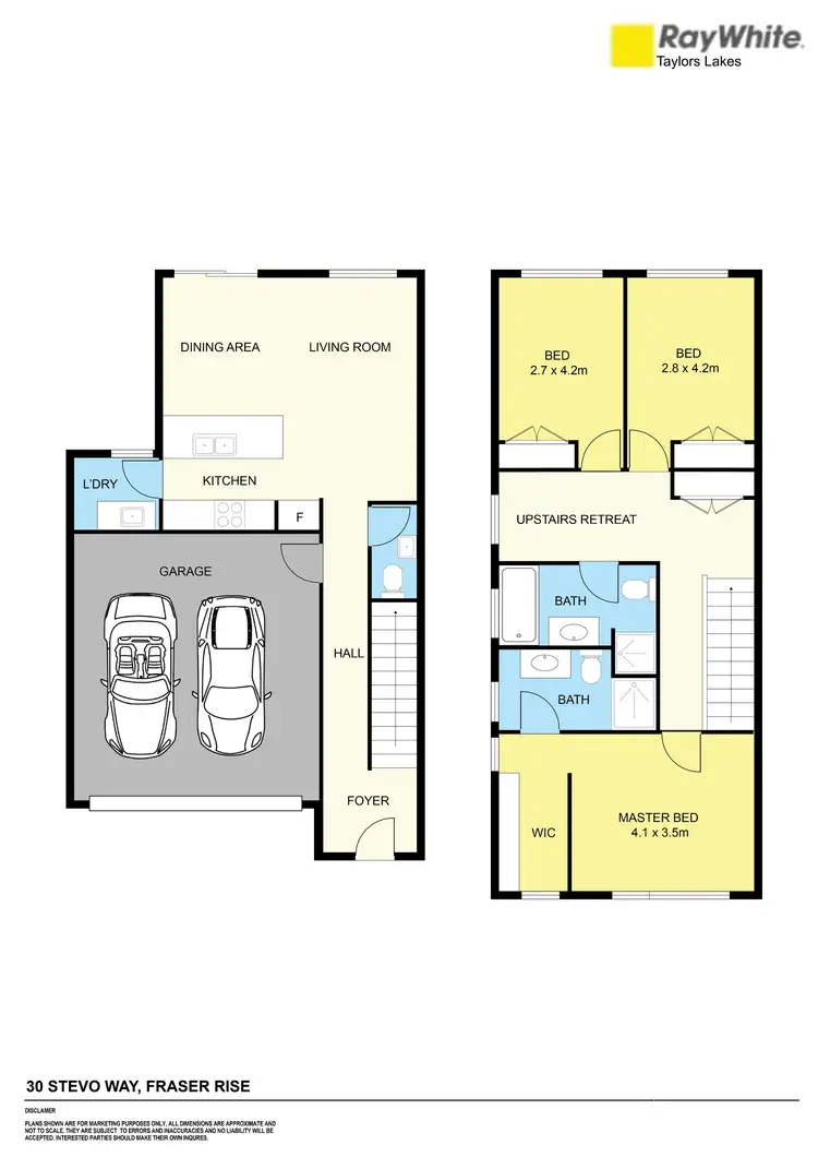 Floorplan of Homely other listing, 30 Stevo Way, Fraser Rise VIC 3336