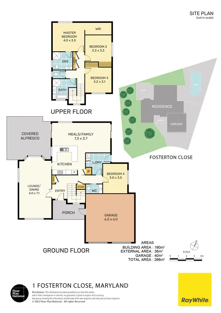 Floorplan of Homely house listing, 1 Fosterton Close, Maryland NSW 2287