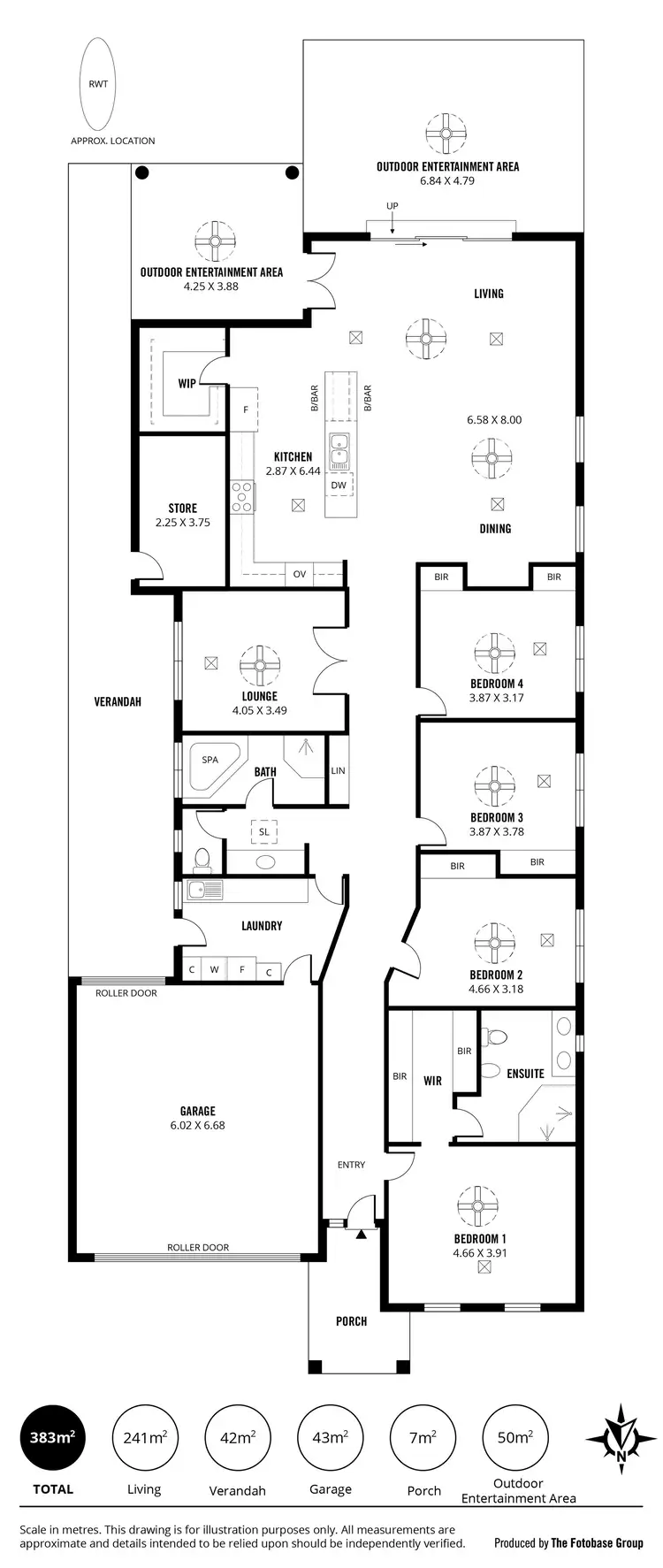 Floorplan of Homely house listing, 19 Mercurio Drive, Flinders Park SA 5025