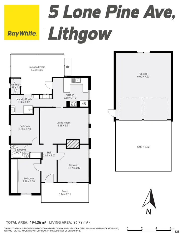 Floorplan of Homely house listing, 5 Lone Pine Avenue, Littleton NSW 2790