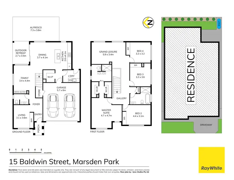 Floorplan of Homely house listing, 15 Baldwin Street, Marsden Park NSW 2765
