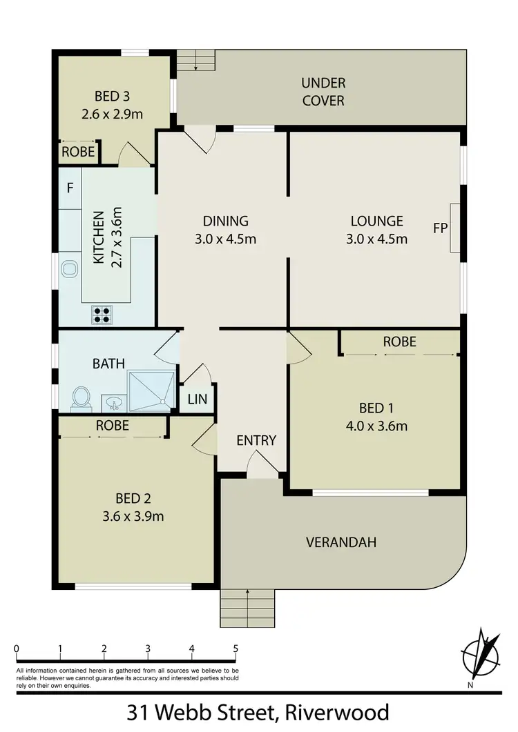 Floorplan of Homely house listing, 31 Webb Street, Riverwood NSW 2210