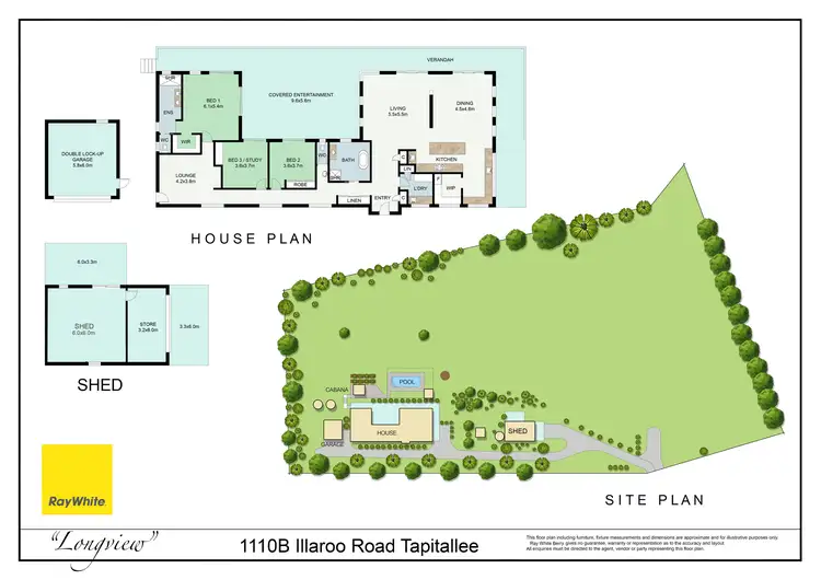Floorplan of Homely rural property listing, 1110B Illaroo Road, Tapitallee NSW 2540