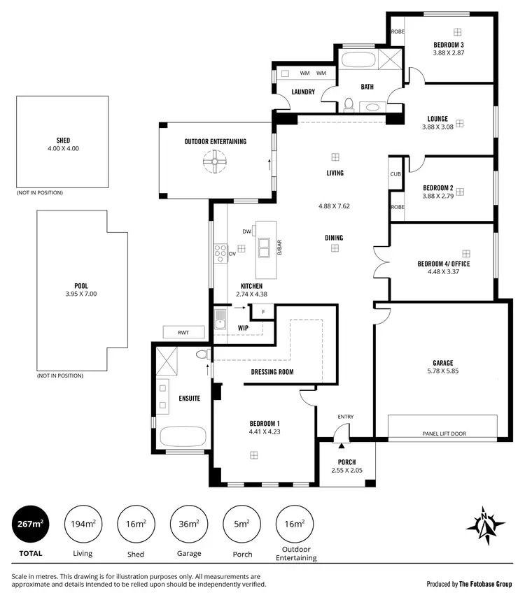 Floorplan of Homely house listing, 33 Tarra Circuit, Mount Barker SA 5251