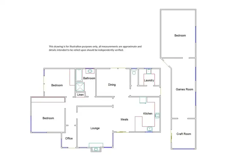 Floorplan of Homely house listing, 41 Marston Terrace, Bordertown SA 5268