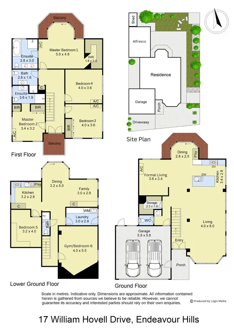 Floorplan of Homely house listing, 17 William Hovell Drive, Endeavour Hills VIC 3802