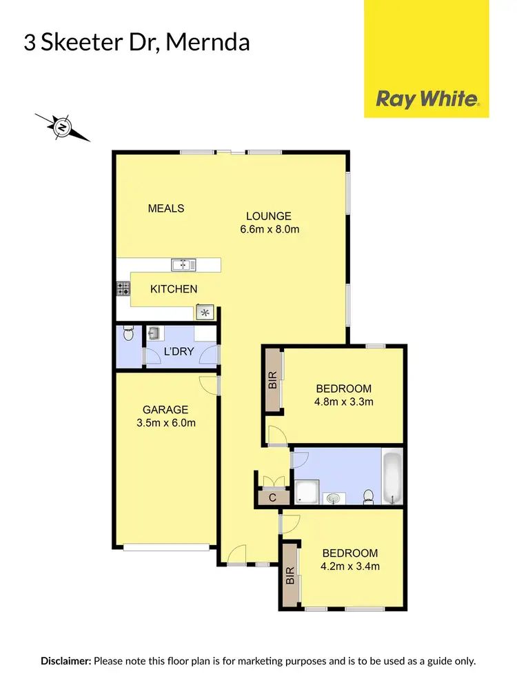 Floorplan of Homely unit listing, 3 Skeeter Drive, Mernda VIC 3754