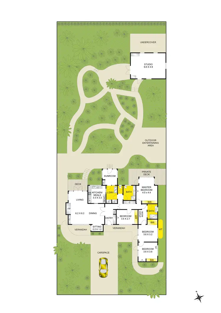 Floorplan of Homely house listing, 26 Leonard Street, Belmont VIC 3216