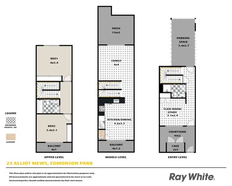 Floorplan of Homely house listing, 23 Alliot Mews, Edmondson Park NSW 2174