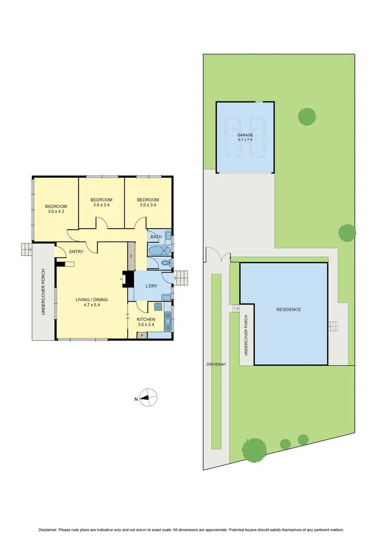 Floorplan of Homely house listing, 4 Tabilk Street, Fawkner VIC 3060