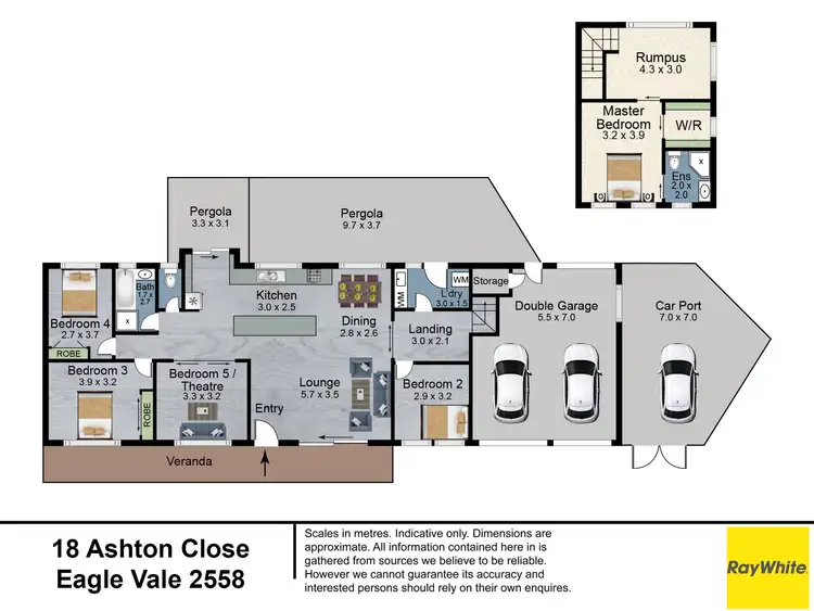 Floorplan of Homely house listing, 17 Ashton Close, Eagle Vale NSW 2558