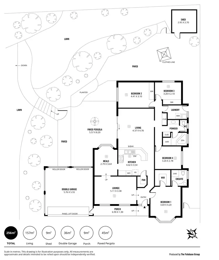 Floorplan of Homely house listing, 11 Forrest Court, Golden Grove SA 5125
